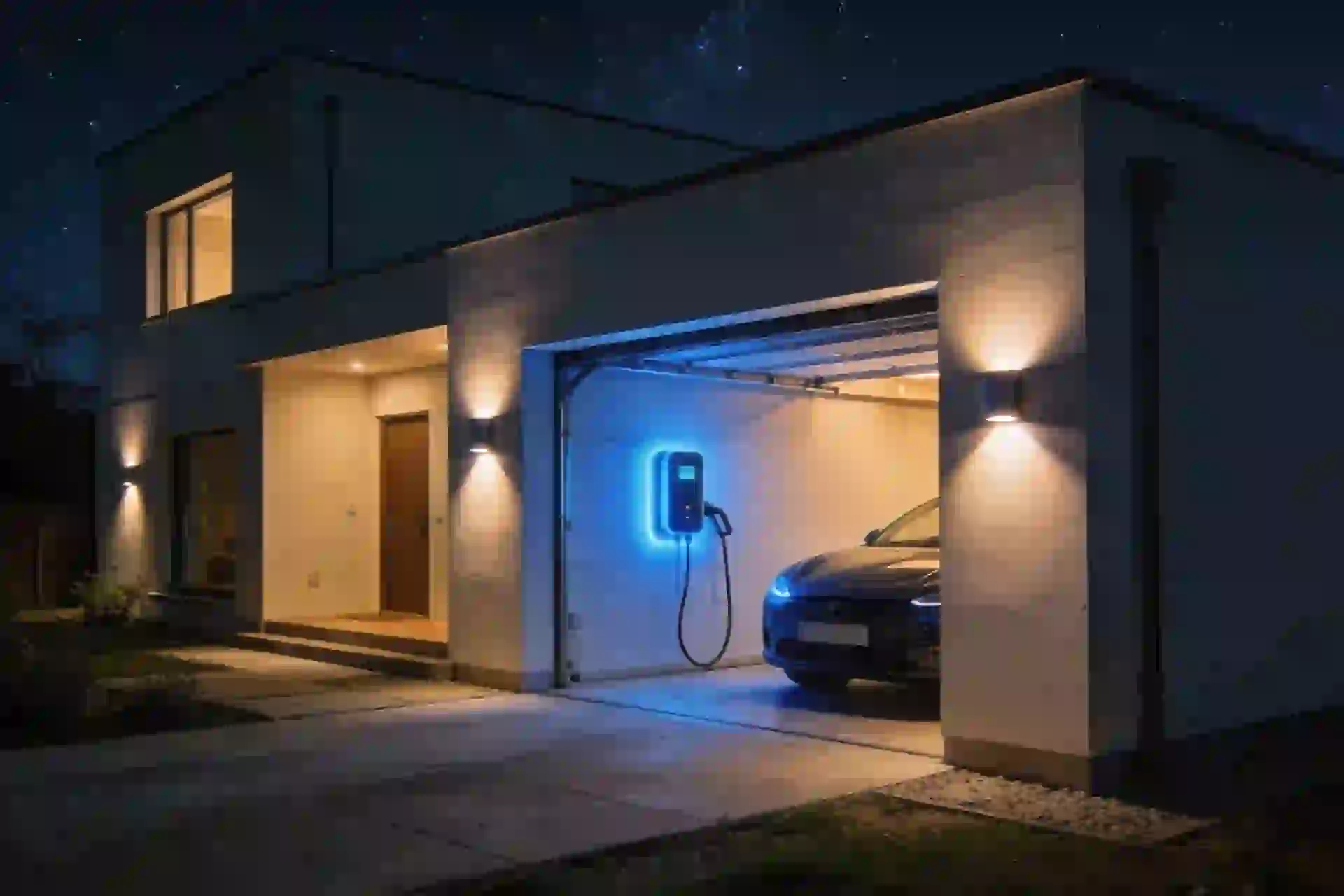 Installation borne de recharge à Morbier